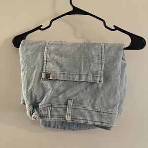 The Territory Ahead Corduroy Shorts - Blue Fog